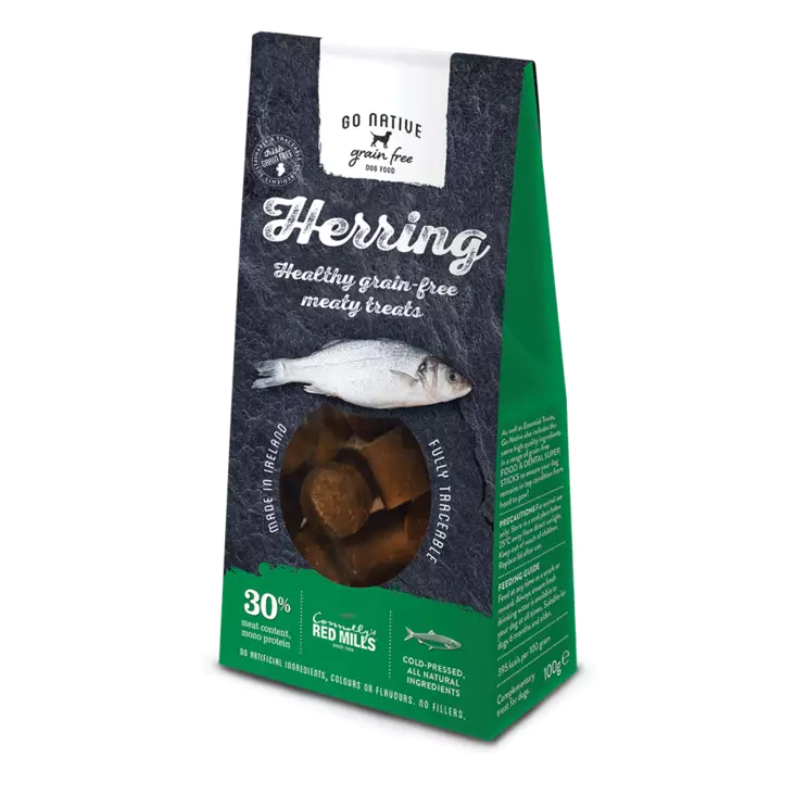 Namipala Herring 100g grain free Go Native - Koiran herkut ja makupalat - 031933 - 1