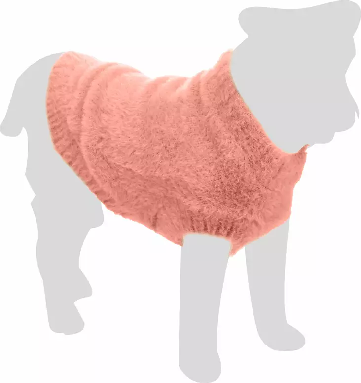 Neulepaita Farah pinkki Flamingo - Koiran paidat ja neuleet - 059093 - 1