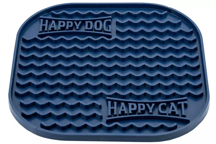 Nuolumatto 18,8x18,8cm sininen Happy Dog - Aktivoivat ja ahmimisenesto ruokakupit - 055133 - 1