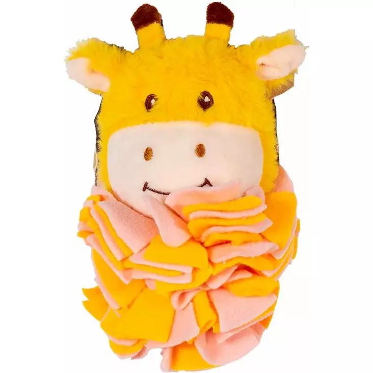 Nuuskulelu Snuffle Giraffe 18x13cm oranssi OZami - Koiran aktivointilelut - 055693 - 1