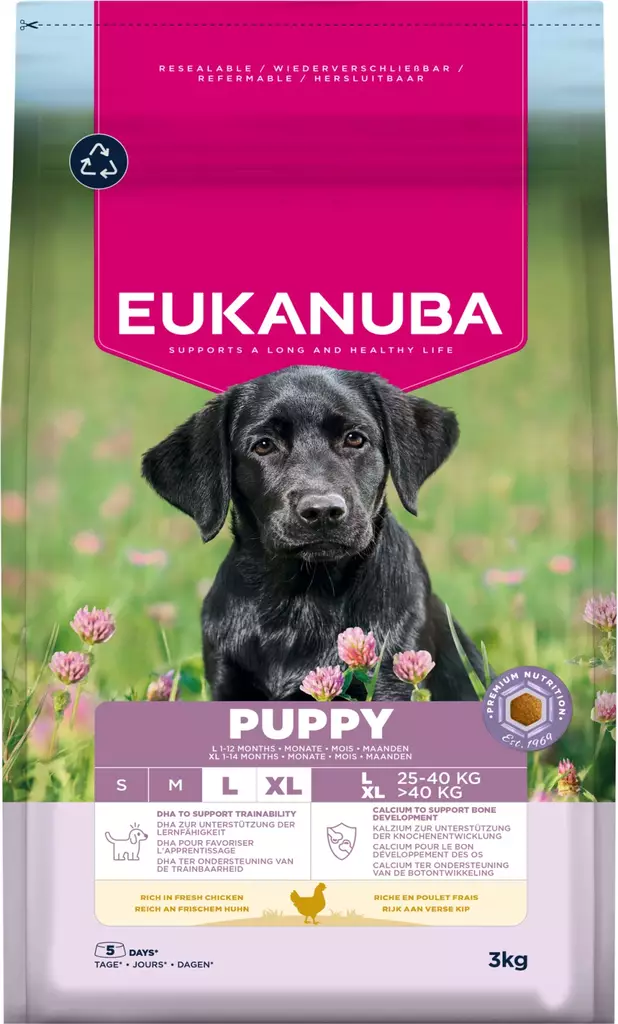 Puppy Large Eukanuba - Kuivaruoat pennuille ja kasvatukseen - 000183 - 3