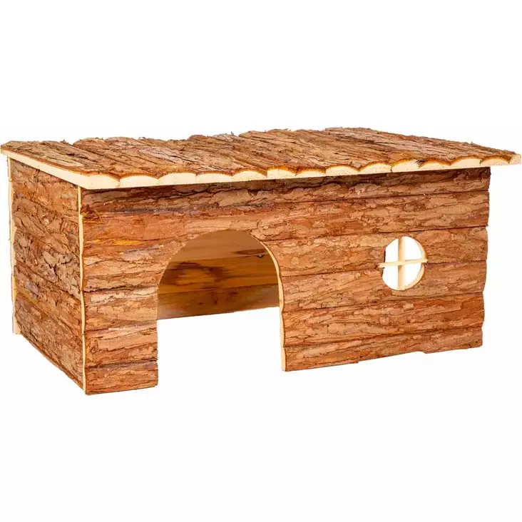 Puumökki tasakatolla 50x33x25cm OZami - Pieneläinten häkkitarvikkeet - 059153 - 1