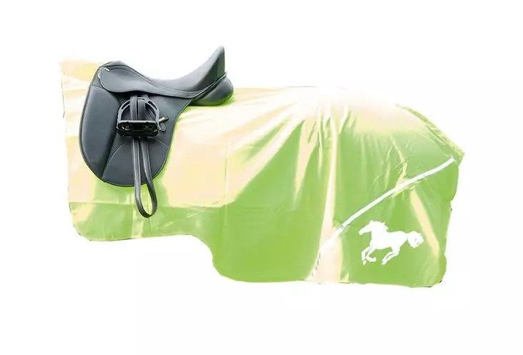 Ratsastusloimi heijastava 125cm neonkeltainen HKM-sports - Hevosen selkä- ja ratsastusloimet - 057753 - 1