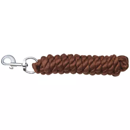 Riimunnaru puuvillaa 2m ruskea Ni-lukko Hansbo Sport - Hevosen nylonriimunarut - 022633 - 1