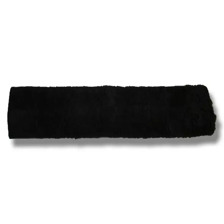 Satulavyön pehmuste teddy 60cm musta Hansbo Sport - Ratsuhevosen varusteiden pehmusteet - 056513 - 1