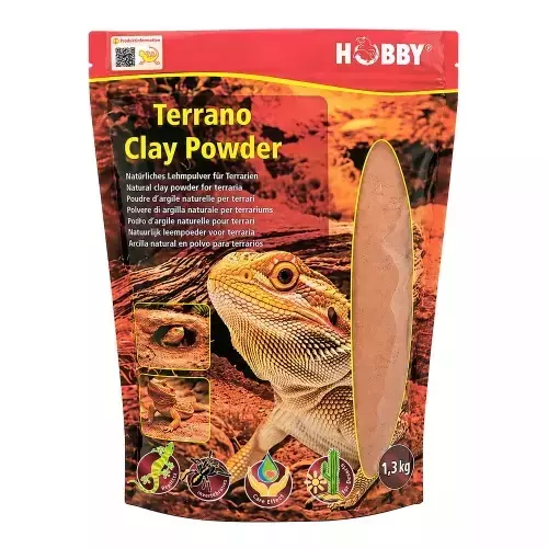 Savijauhe Terrano Clay Powder punainen 1,3kg Hobby - Terraarion tarvikkeet ja kuivikkeet - 059363 - 1