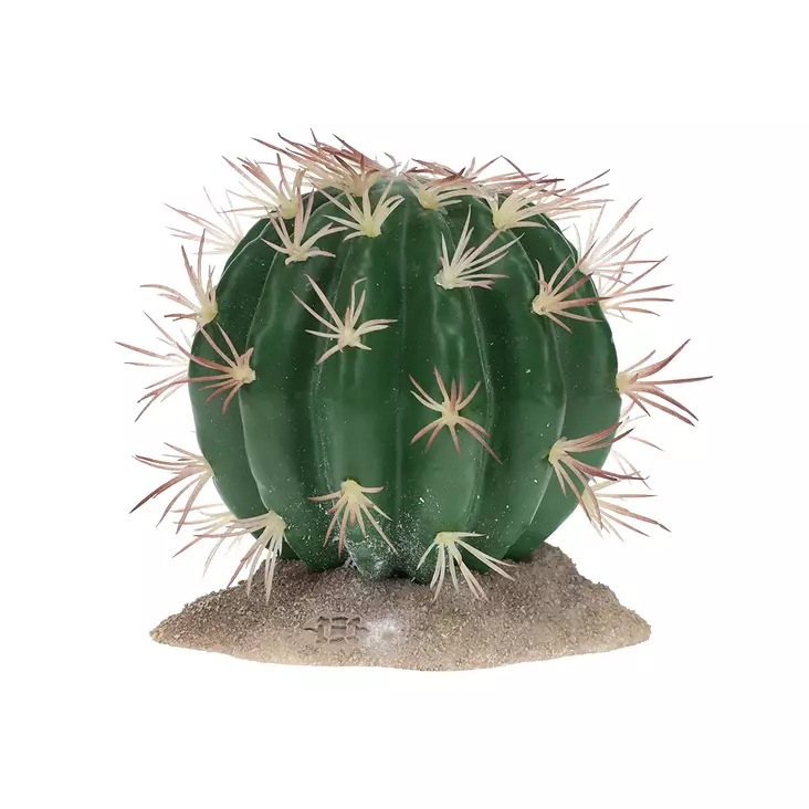 Tekokaktus Echinocactus Green Terra Della - Terraarion tarvikkeet ja kuivikkeet - 059433 - 1