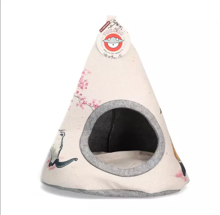 Tiipiipesä 42x56cm Cherry Blossom Takara - Kissan pesä-, iglu- ja riippupedit - 050483 - 1