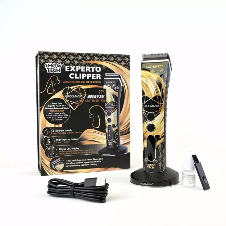 Trimmauskone Experto Groomania / Limited Edition 5-nopeuksinen Show Tech - Koiran trimmauskoneet ja terät - 052213 - 1