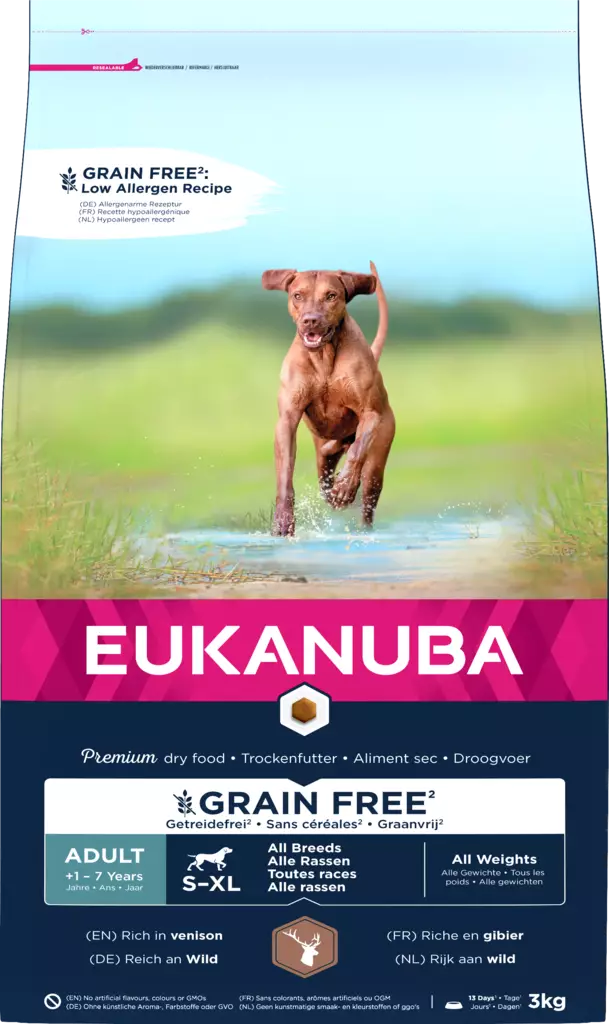 Venison Grain Free Eukanuba Dog - Koiran kuivaruoat aikuisille koirille - 036123 - 1