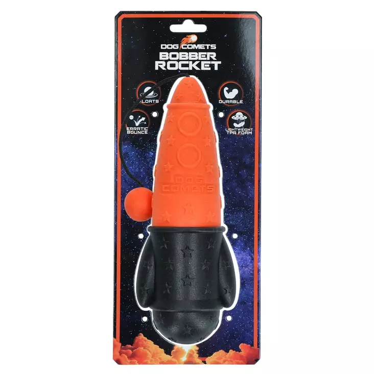 Vesilelu Bobber Rocket oranssi Dog Comet - Koiran pallot ja heittolelut - 056753 - 1