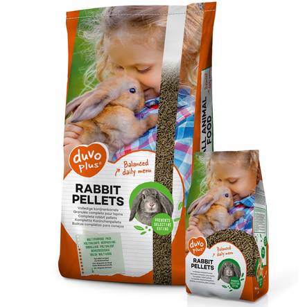 Kanin täysrehupelletti 5kg ja 20kg Duvo+ - Kanin ruoka - 022424 - 2