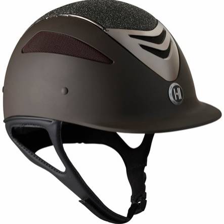 Kypärä Defender1 Pro Matt glitter chrome ruskea OneK - Ratsastuskypärät - 031094 - 1