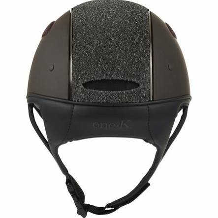 Kypärä Defender1 Pro Matt glitter chrome ruskea OneK - Ratsastuskypärät - 031094 - 2