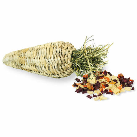 Nakerteluporkkana täytetty 125g JR Farm - Pieneläinten herkut ja namipalat - 028334 - 2