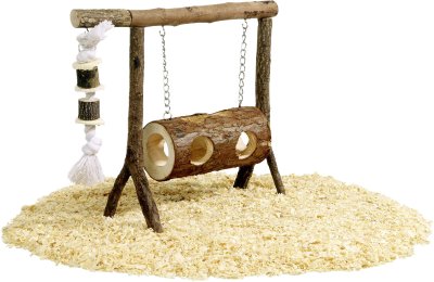 Puutunnelikeinu teline 31x25cm Karlie - Pieneläinten lelut ja puuhasteltavat - 026834 - 2