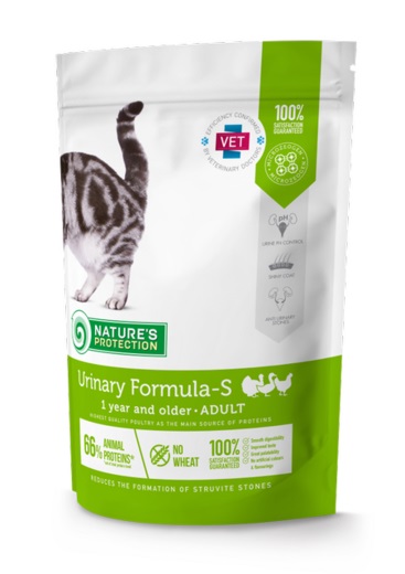 Urinary Formula-S siipikarja Nature's Protection Cat - Kissan kuivaruoat erityisruokavaliot - 038314 - 1