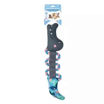 Kelluva vetolelu Pull Me! Crocky Rope Flamingo 47cm CoolPets - Koiran kelluvat lelut - 057354 - 2