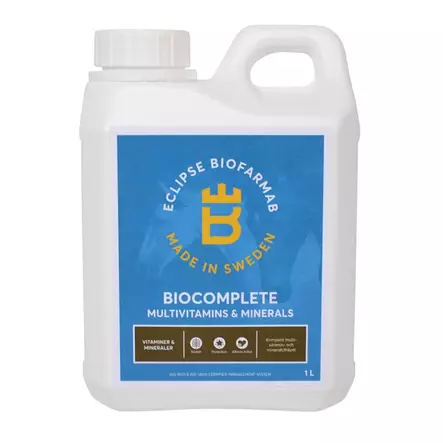 BioComplete liuos Eclipse Biofarmab multivitamiini ja hivenaine lisärehu hevosille - Hevosen kivennäiset ja vitamiinit - 050224 - 1