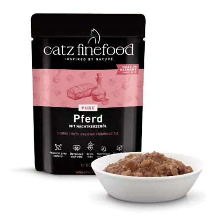 Hevonen 100% 85g pss Catz Finefood - Aikuisten kissojen säilykkeet - 038794 - 1