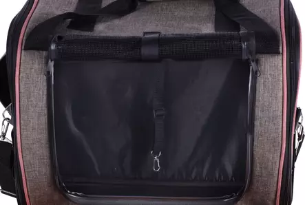 Kantokassi ja autoistuin 2in1 harmaa Flamingo - Kissan kantokassit - 048744 - 2