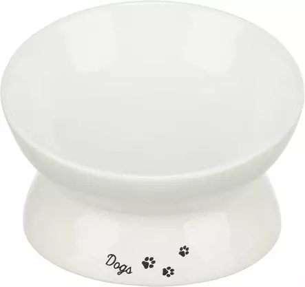 Keramiikkakuppi korotettu ø 17cm/3,5dl valkoinen Trixie - Koiran keramiikkakupit - 058004 - 2