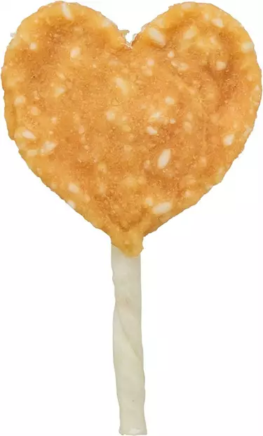 Lollipop sydäntikkari kana-riisi 10cm KAPPALE Trixie - Koirien puruluut - 047534 - 1