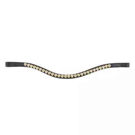 Otsapanta Sydän musta Hansbo Sport - Hevosen otsapannat - 056564 - 1