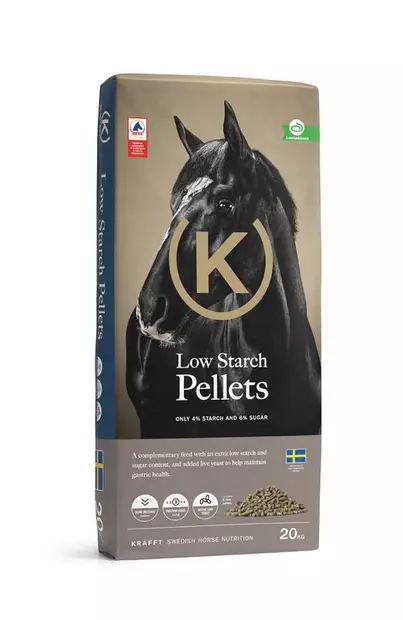 Low Starch pellets 20kg Krafft - Täydennysrehut - 010114 - 2