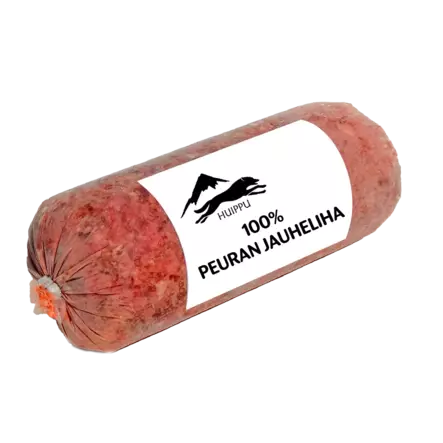 Peura 100% jauheliha 500g pakaste Huippu - Koiralle pakastelihat ja -elimet - 057874 - 2