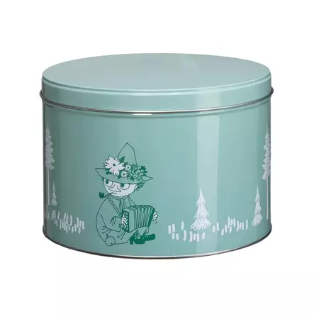Pinottava peltipurkki Nuuskamuikkunen 1,5L vihreä Moomin By Martinex - Koti ja sisustus - 059454 - 1
