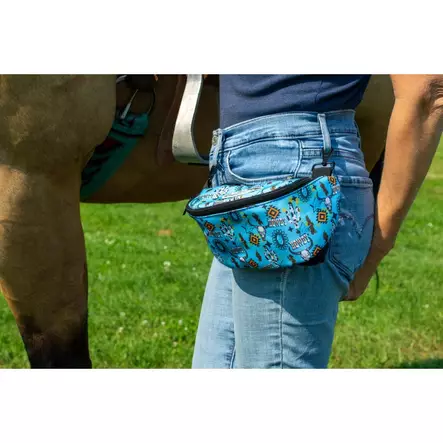 Pussukka Saddle Pak 20x12cm Turquoise Howdy Schulz Equine - Ratsastajan asusteet - 056364 - 1