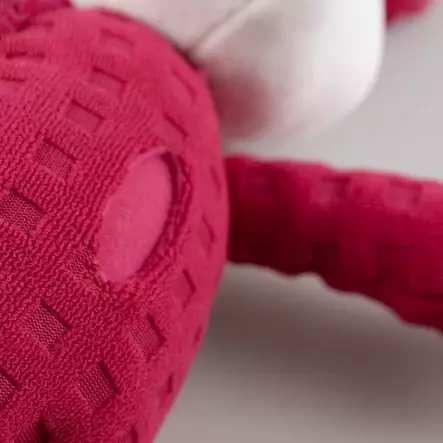 Rapiseva pehmokettu täyttöaukolla 42x37x7cm fuksia Duvo+ - Koiran pehmolelut - 054914 - 2