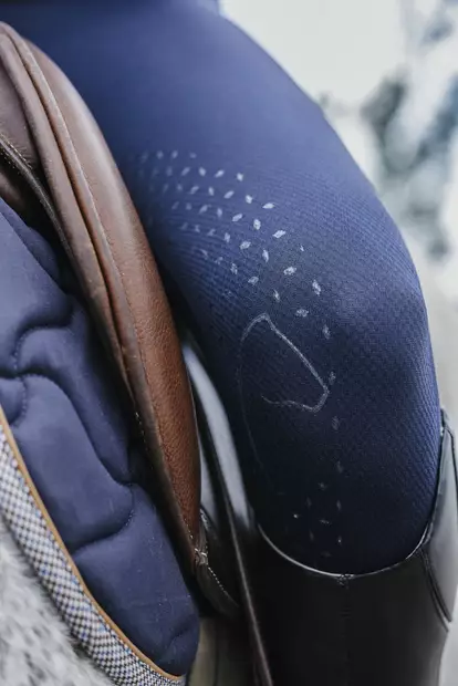Ratsastusleggins Acacia navy Je t'aime Equitheme - Ratsastushousut - 051764 - 2