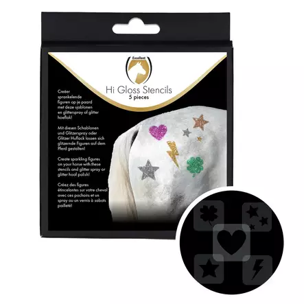 Sapluunasetti Hi Gloss 5kpl Excellent Horse - Hevosen kavionhoito - 056404 - 1