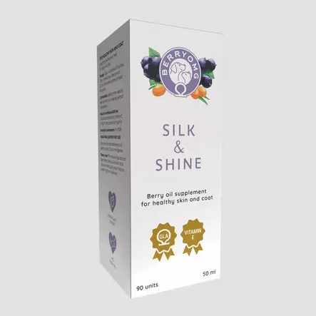 Silk & Shine liquid 50ml BerryOMG - Koiran ravintoöljyt - 057234 - 2