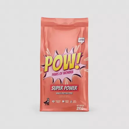 Super Power single protein Pork POW! - Koiran kuivaruoat aikuisille koirille - 039354 - 3