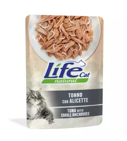 Tonnikala Silli 70g pss hyytelö LifeCat - Aikuisten kissojen säilykkeet - 003904 - 2