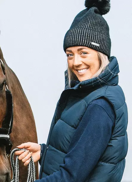 Tupsupipo Black Beauty musta 1SIZE Mountain Horse - Ratsastajan asusteet - 054994 - 2