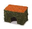 Heinätalo porkkanakatto S 15x9x10cm JR - Pieneläinten pesät ja pedit - 005844 - 1