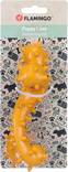 Kumikierre nystyröillä 17cm okra Flamingo - Koiran vinyyli-, latex- ja valolelut - 039324 - 3