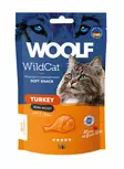 Kissanami Kalkkuna monoprotein 50g puolikostea Wild Cat Snack Woolf - Kissan herkut ja makupalat - 052624 - 1