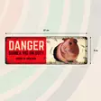 Metallikyltti "Danger Quinea Pig on duty -enter at own risk-" 27x9cm Flamingo - Varoitus- ja huomiokyltit - 059324 - 2