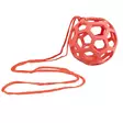 Ruokintapallo kanoille 14cmx1,5m TPR kumi punainen Duvo+ - Kotieläinten ruokinta-astiat ja ämpärit - 059654 - 1