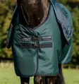 Sadeloimi Amigo Ripstop irrotettavalla kaulakappaleella 900D Plus 0g dynasty green/navy & silver Horseware - Hevosen toppaloimet ulkoiluun - 059384 - 4