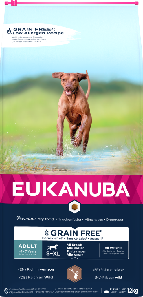 Adult Venison GF 12kg EUK - Koiran kuivaruoat aikuisille koirille - 036124 - 1