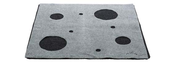 Aktivointimatto kissalle Adventure Carpet 99x99cm harmaa/musta Trixie - Kissan aktivointilelut - 022084 - 1