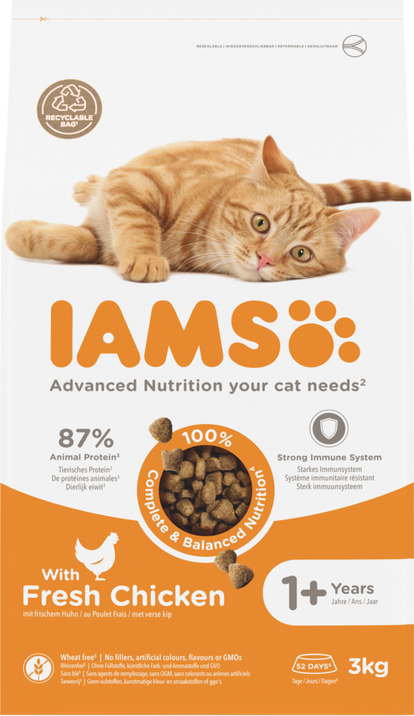 Cat Chicken Iams for Vitality - Kissan kuivaruoat aikuisille kissoille - 000284 - 4