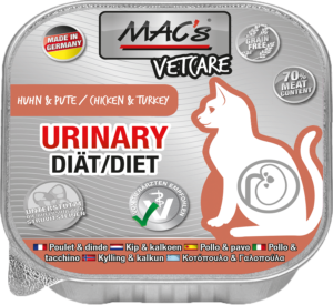 Cat Urinary Kana Kalkkuna 100g MAC's Vet - Kissan erikoisruokavalio säilykkeet - 023414 - 1