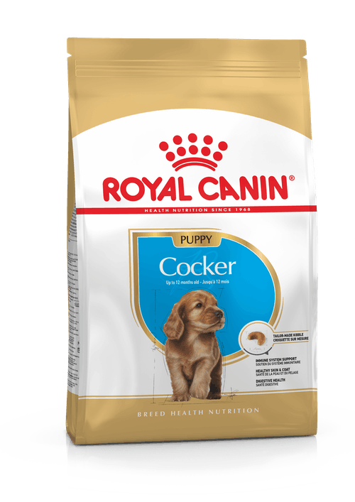 Cocker Puppy 3kg Royal Canin - Kuivaruoat pennuille ja kasvatukseen - 000844 - 1